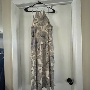 Boutique high neck midi dress